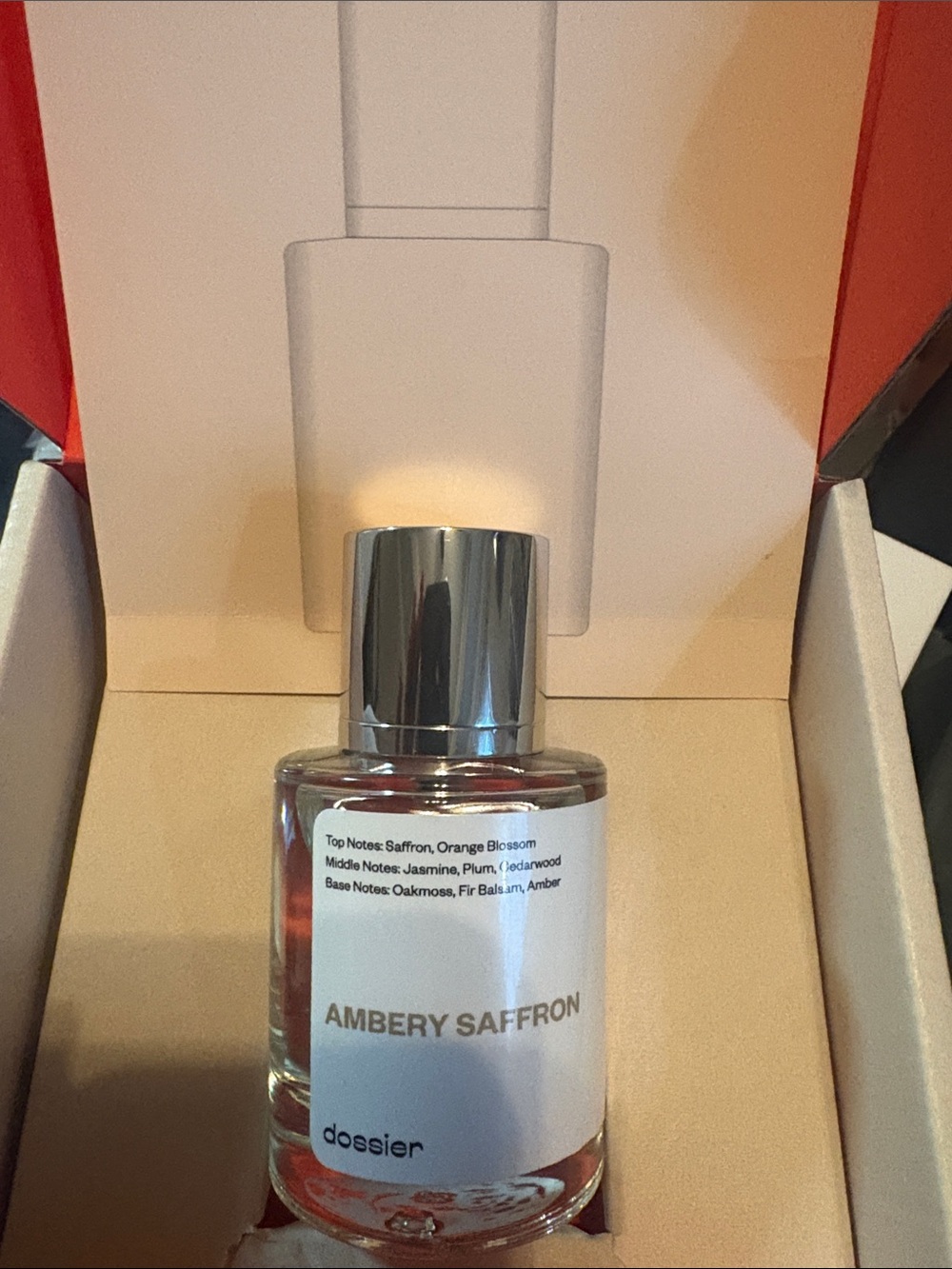 Dossier Ambery Saffron Unisex Scent Inspired by MFK's Baccarat Rouge 540 50 ml